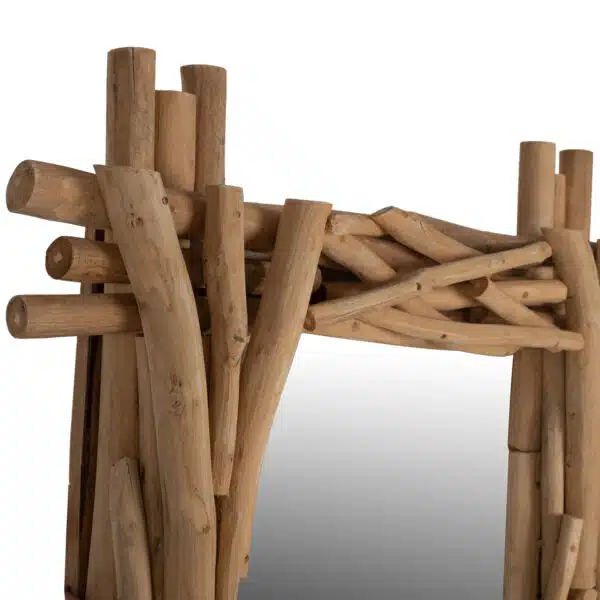 ΚΑΘΡΕΠΤΗΣ HM9372 ΑΠΟ ΜΑΣΙΦ ΞΥΛΟ ΤEAK ΦΥΣΙΚΟ 100X80Y ΕΚ. - Image 5