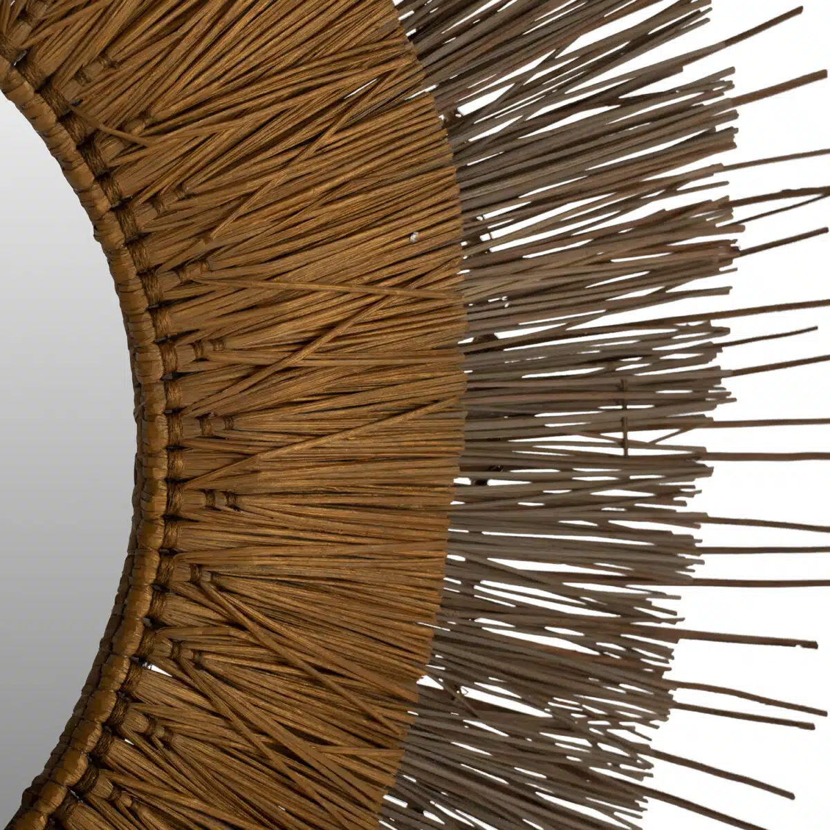 ΚΑΘΡΕΠΤΗΣ ΜΕ ΠΛΑΙΣΙΟ MENDONG GRASS Φ105εκ ΣΕ ΧΡΩΜΑ ΦΥΣΙΚΟ ΧΡΥΣΟ HM7798 - Image 6