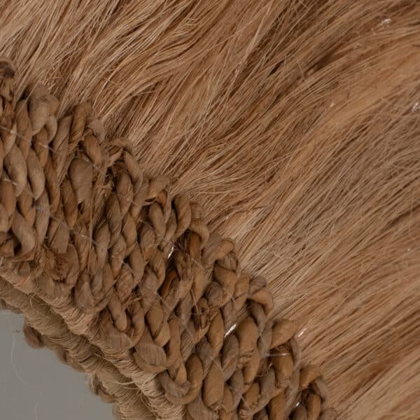 ΚΑΘΡΕΠΤΗΣ ΣΤΡΟΓΓΥΛΟΣ ΜΕ ΠΛΑΙΣΙΟ ΑΠΟ ΑΜΠΑΚΑ ΣΕ ΧΡΩΜΑ ΦΥΣΙΚΟ Φ90x4,5x90Yεκ. HM7730 - Image 5