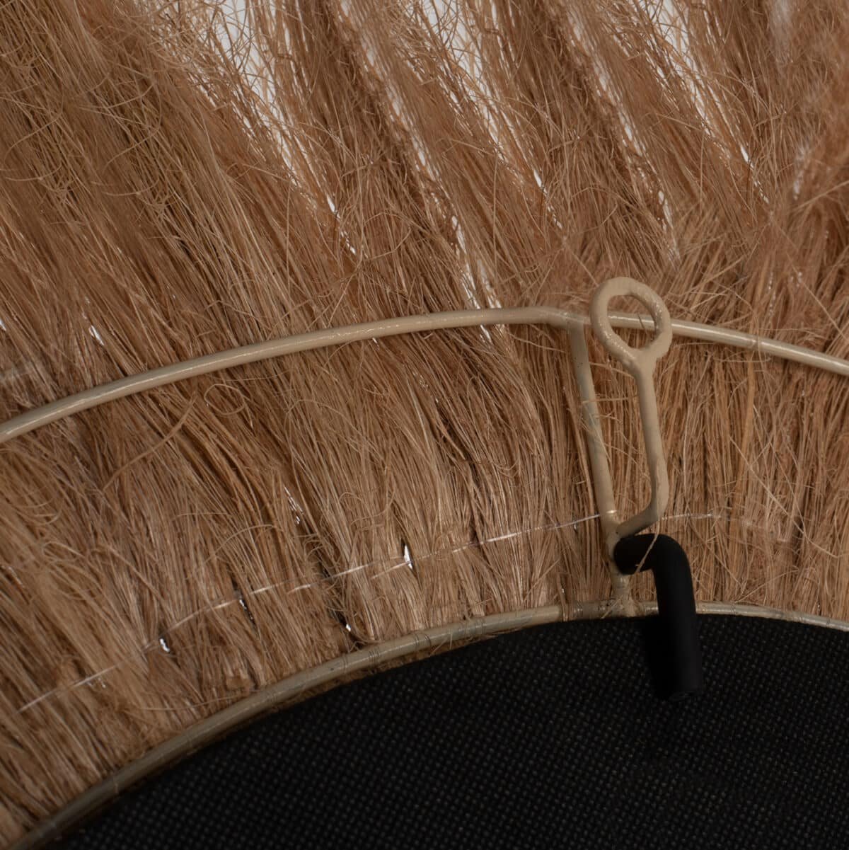 ΚΑΘΡΕΠΤΗΣ ΣΤΡΟΓΓΥΛΟΣ ΜΕ ΠΛΑΙΣΙΟ ΑΠΟ ΑΜΠΑΚΑ ΣΕ ΧΡΩΜΑ ΦΥΣΙΚΟ Φ90x4,5x90Yεκ. HM7730 - Image 6