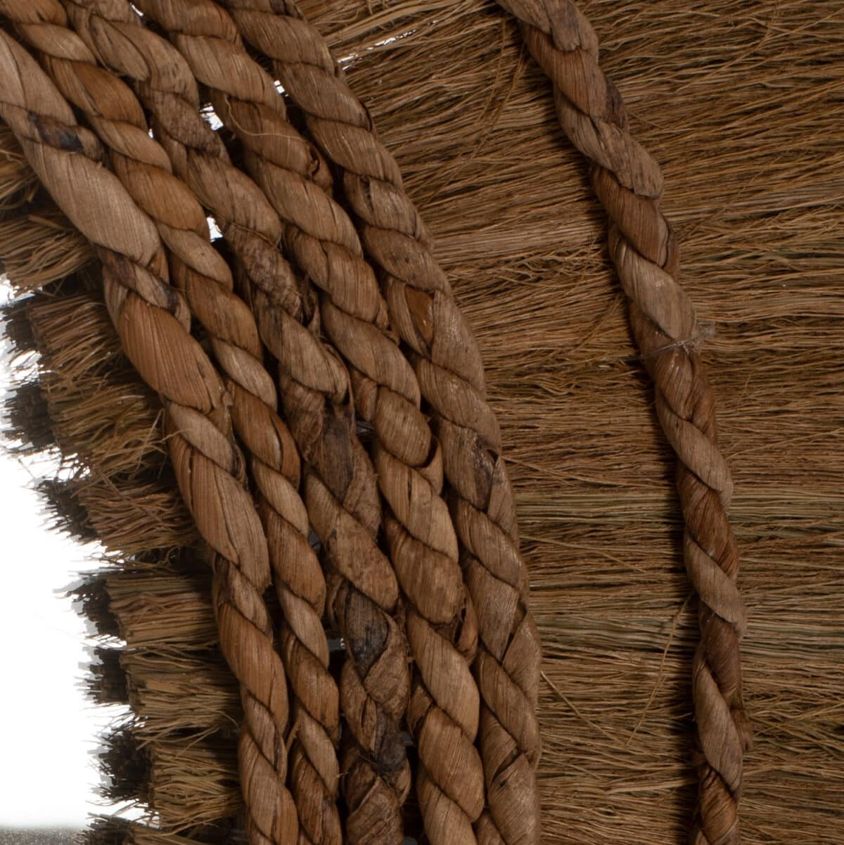 ΚΑΘΡΕΠΤΗΣ ΣΤΡΟΓΓΥΛΟΣ ΜΕ ΠΛΑΙΣΙΟ ΦΛΟΙΟ ΜΠΑΝΑΝΑΣ ΣΕ ΧΡΩΜΑ ΦΥΣΙΚΟ 100x4x100 ΕΚ.HM7735 - Image 6