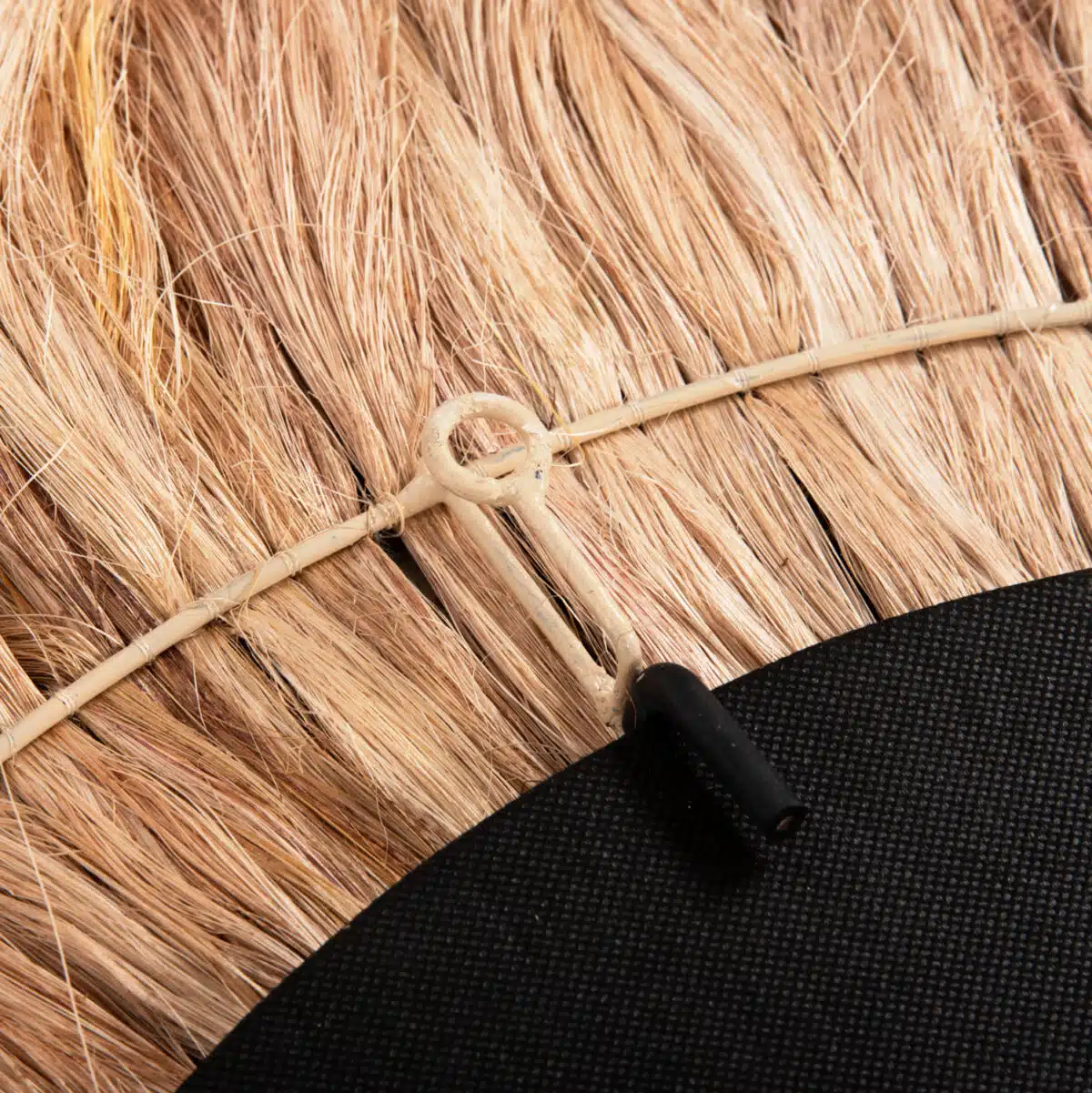 ΚΑΘΡΕΠΤΗΣ ΣΤΡΟΓΓΥΛΟΣ ΜΕ ΠΛΑΙΣΙΟ ΙΝΕΣ ΑΜΠΑΚΑ ΧΡΩΜΑ ΦΥΣΙΚΟ ΜΑΥΡΟ Φ100εκ.HM7749 - Image 5