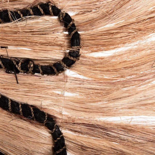 ΚΑΘΡΕΠΤΗΣ ΣΤΡΟΓΓΥΛΟΣ ΜΕ ΠΛΑΙΣΙΟ ΙΝΕΣ ΑΜΠΑΚΑ ΧΡΩΜΑ ΦΥΣΙΚΟ ΜΑΥΡΟ Φ100εκ.HM7749 - Image 7