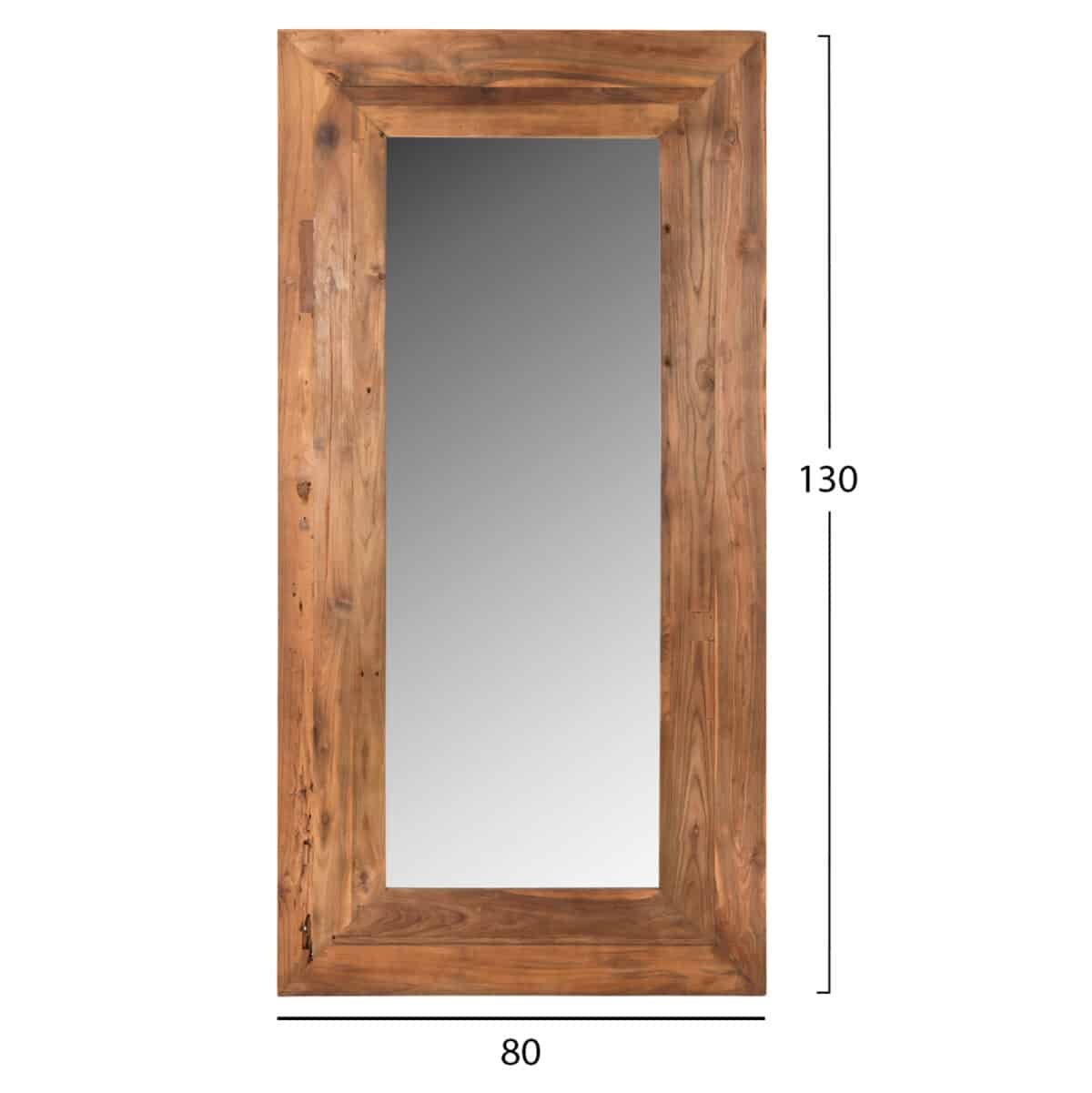 ΚΑΘΡΕΠΤΗΣ ΤΟΙΧΟΥ YORKSHIRE HM4268 ΠΛΑΙΣΙΟ ΑΝΑΚΥΚΛΩΜΕΝΟ ΞΥΛΟ ΤΕΑΚ 80x130εκ. - Image 2