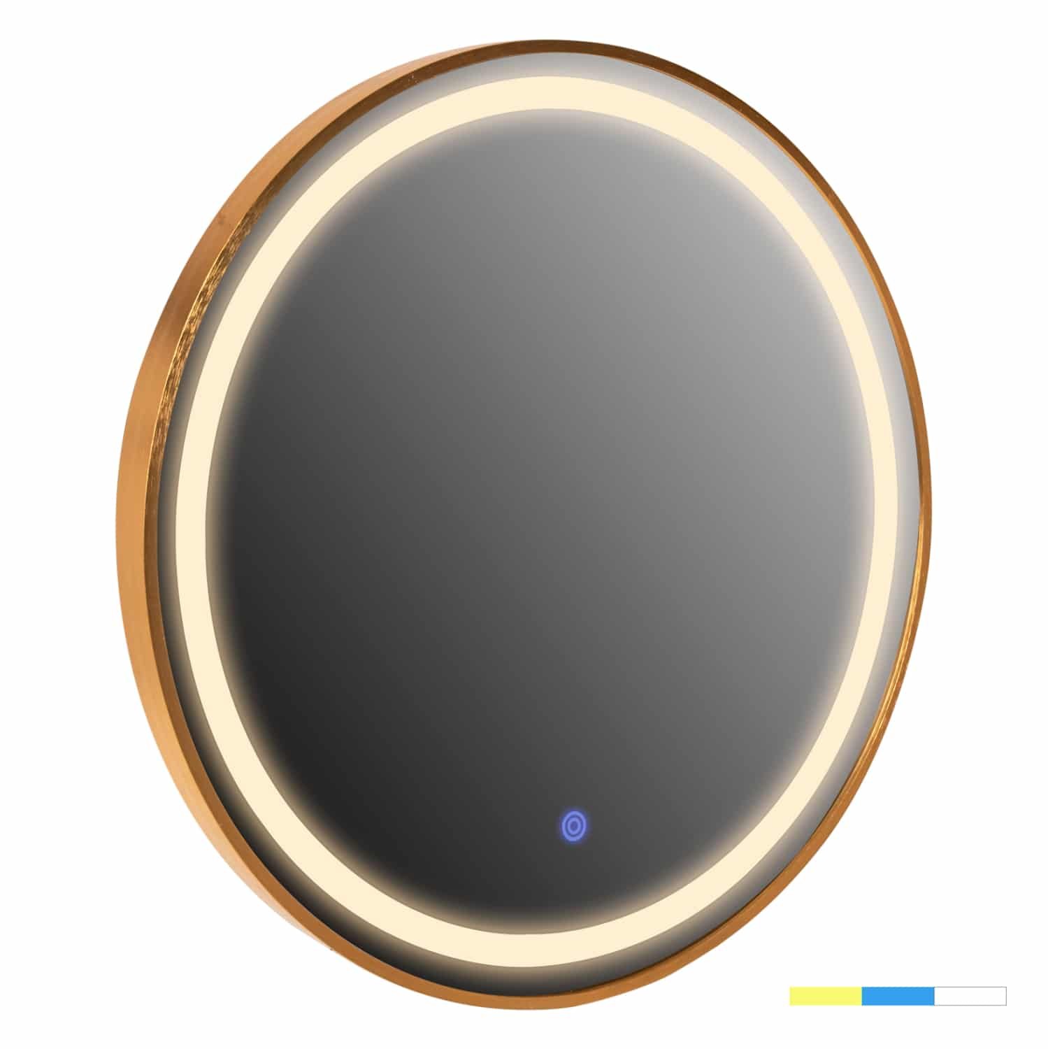 ΚΑΘΡΕΠΤΗΣ ΤΟΙΧΟΥ ΣΤΡΟΓΓΥΛΟΣ HM9580.30 ΑΛΟΥΜΙΝΙΟ ΣΕ ΧΡΥΣΟ-ΦΩΤΙΣΜΟΣ LED Φ60x3εκ. ΚΑΘΡΕΠΤΗΣ ΤΟΙΧΟΥ ΣΤΡΟΓΓΥΛΟΣ HM9580.30 ΑΛΟΥΜΙΝΙΟ ΣΕ ΧΡΥΣΟ-ΦΩΤΙΣΜΟΣ LED Φ60x3εκ.