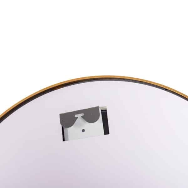 ΚΑΘΡΕΠΤΗΣ ΤΟΙΧΟΥ ΣΤΡΟΓΓΥΛΟΣ HM9580.30 ΑΛΟΥΜΙΝΙΟ ΣΕ ΧΡΥΣΟ-ΦΩΤΙΣΜΟΣ LED Φ60x3εκ. - Image 6