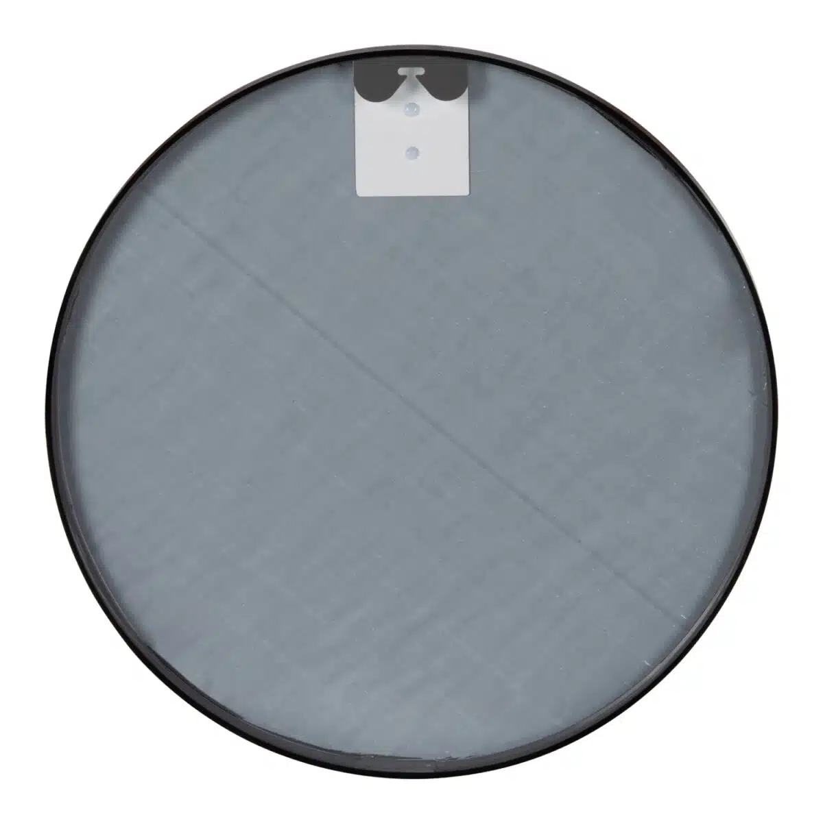 ΚΑΘΡΕΠΤΗΣ ΤΟΙΧΟΥ ΣΤΡΟΓΓΥΛΟΣ HM9582.01 ΣΚΕΛΕΤΟΣ ΑΛΟΥΜΙΝΙΟΥ ΣΕ ΜΑΥΡΟ ΧΡΩΜΑ Φ50x3 εκ. - Image 3