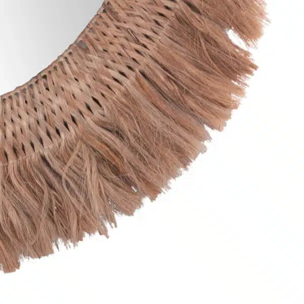 ΚΑΘΡΕΠΤΗΣ ΤΟΙΧΟΥ ΣΤΡΟΓΓΥΛΟΣ ΜΕ ΙΝΕΣ ΑΜΠΑΚΑ ΣΕ ΧΡΩΜΑ ΦΥΣΙΚΟ 120x4x120Yεκ.HM7747 - Image 6