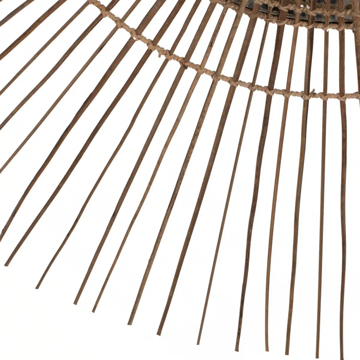 ΚΑΘΡΕΠΤΗΣ ΤΟΙΧΟΥ ΣΤΡΟΓΓΥΛΟΣ ΜΕ STICKS ΚΟΚΟΦΟΙΝΙΚΑ ΣΕ ΦΥΣΙΚΟ 120x4x120Yεκ.HM7732 - Image 6