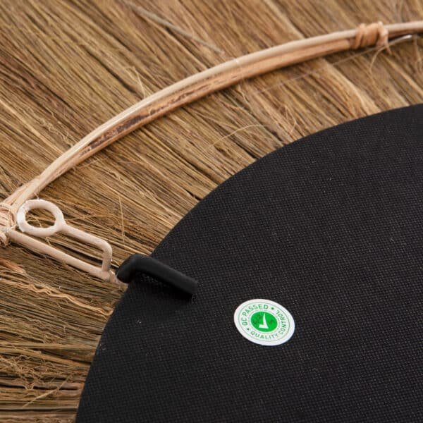 ΚΑΘΡΕΠΤΗΣ ΤΟΙΧΟY ΣΤΡΟΓΓΥΛΟΣ ΠΛΑΙΣΙΟ ΙΝΕΣ ΜΠΑΝΑΝΑΣ ΣΕ ΦΥΣΙΚΟ 130x4x130Υεκ.HM7734 - Image 5