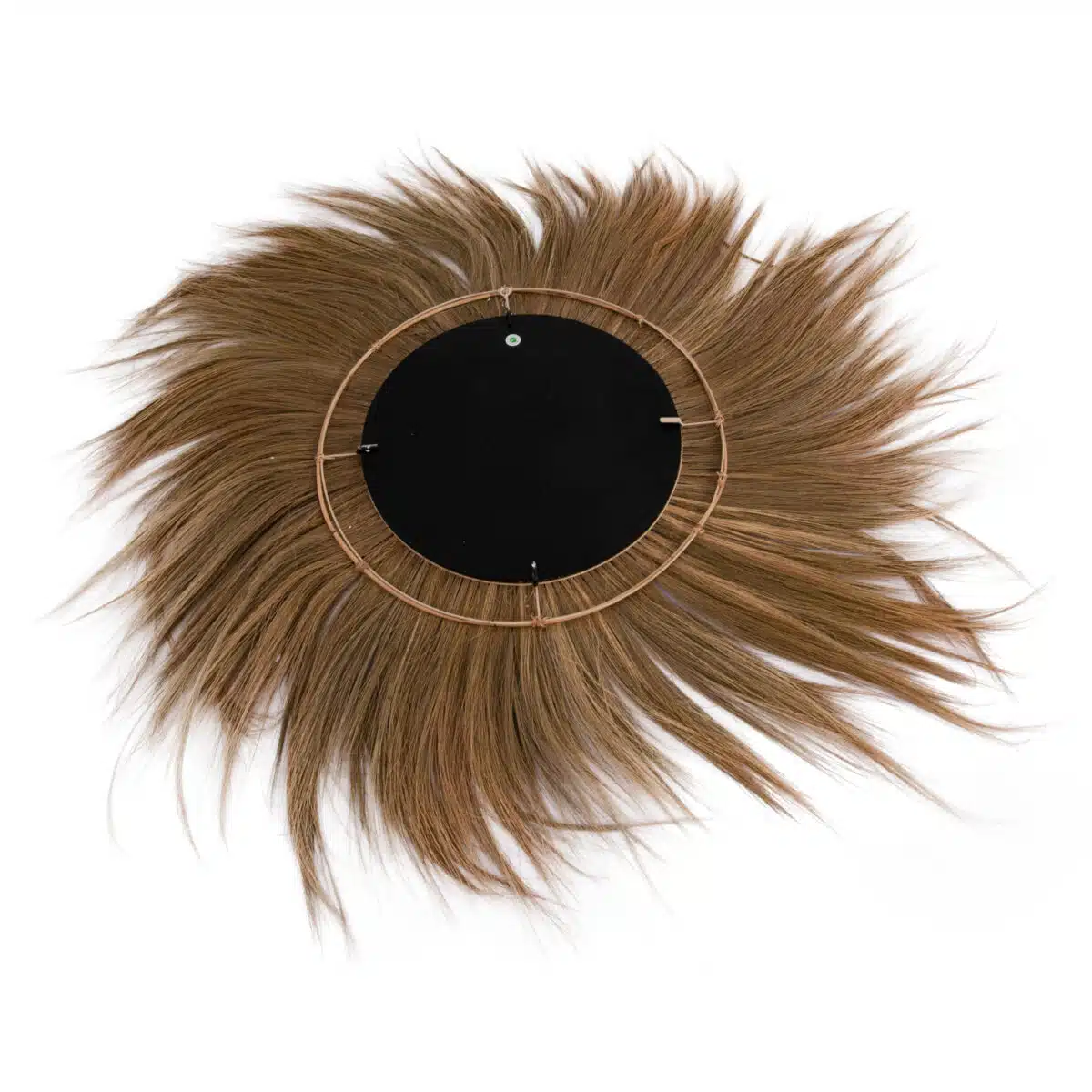 ΚΑΘΡΕΠΤΗΣ ΤΟΙΧΟY ΣΤΡΟΓΓΥΛΟΣ ΠΛΑΙΣΙΟ ΙΝΕΣ ΜΠΑΝΑΝΑΣ ΣΕ ΦΥΣΙΚΟ 130x4x130Υεκ.HM7734 - Image 6