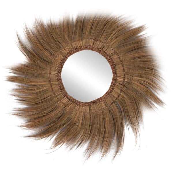 ΚΑΘΡΕΠΤΗΣ ΤΟΙΧΟY ΣΤΡΟΓΓΥΛΟΣ ΠΛΑΙΣΙΟ ΙΝΕΣ ΜΠΑΝΑΝΑΣ ΣΕ ΦΥΣΙΚΟ 130x4x130Υεκ.HM7734