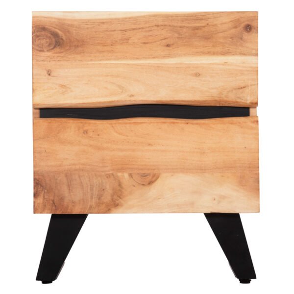 ΚΟΜΟΔΙΝΟ ALICIA HM8360.11 ΑΠΟ ΜΑΣΙΦ ΞΥΛΟ ΑΚΑΚΙΑΣ 45x35x56Yεκ. - Image 3