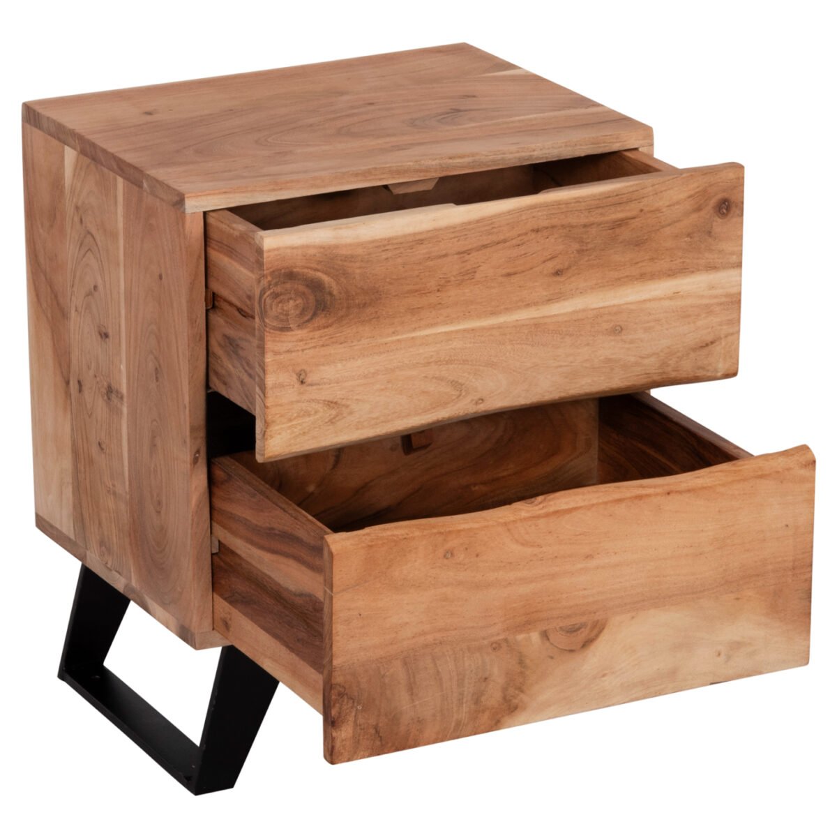 ΚΟΜΟΔΙΝΟ ALICIA HM8360.11 ΑΠΟ ΜΑΣΙΦ ΞΥΛΟ ΑΚΑΚΙΑΣ 45x35x56Yεκ. - Image 7