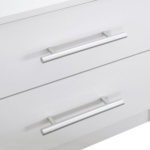 ΚΟΜΟΔΙΝΟ ΜΕΛΑΜΙΝΗΣ CHELSEA HM2220.05 ΛΕΥΚΟ 48x40,5x41,5 εκ. - Image 5