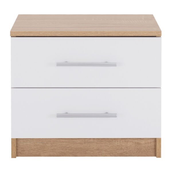 ΚΟΜΟΔΙΝΟ ΜΕΛΑΜΙΝΗΣ HM2220.06 SONAMA - ΛΕΥΚΟ 48x40,5x41,5 εκ. - Image 4