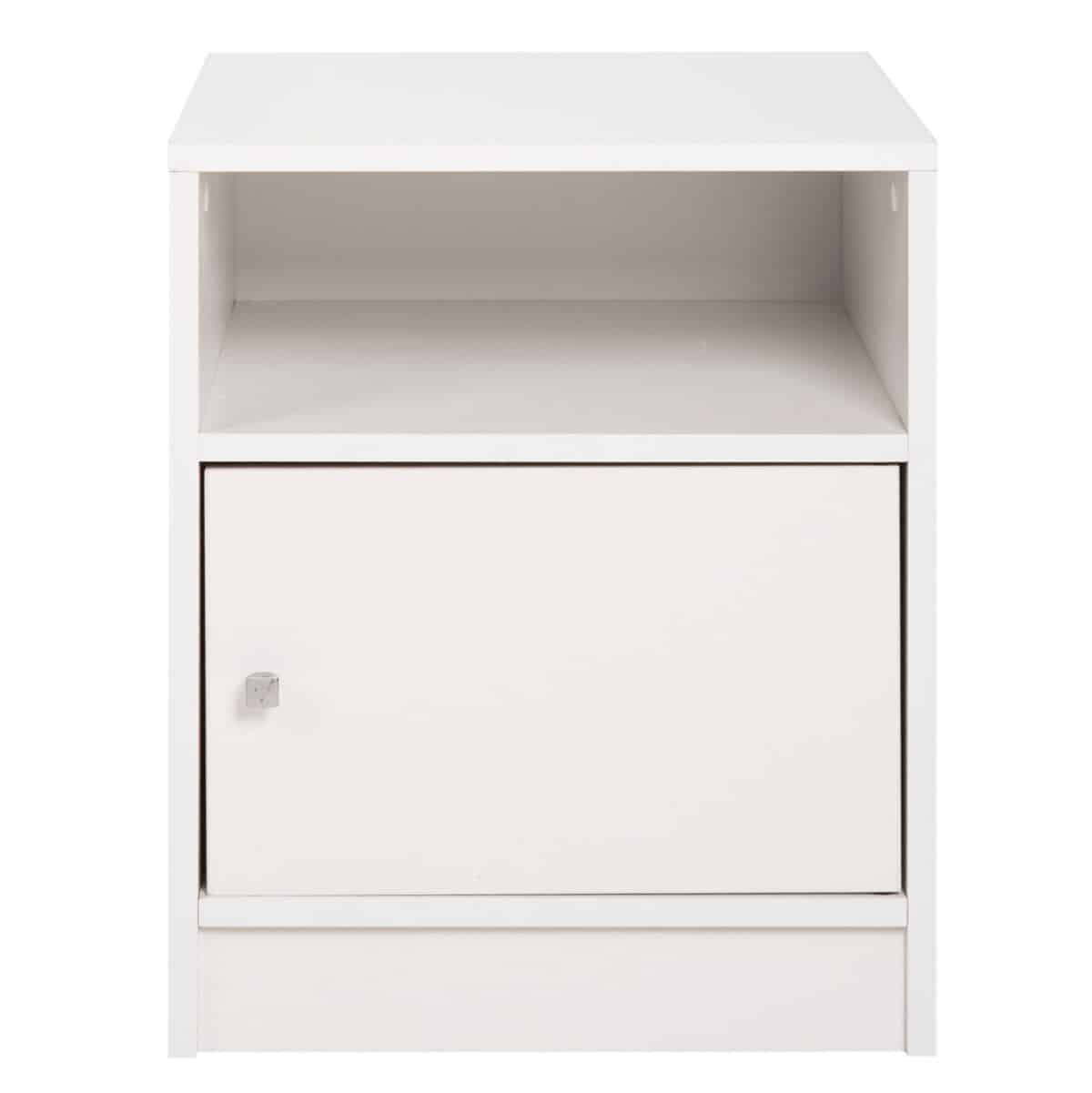 ΚΟΜΟΔΙΝΟ ΜΕΛΑΜΙΝΗΣ MALORY HM2205.05 ΛΕΥΚO 40x40x50Yεκ. - Image 4