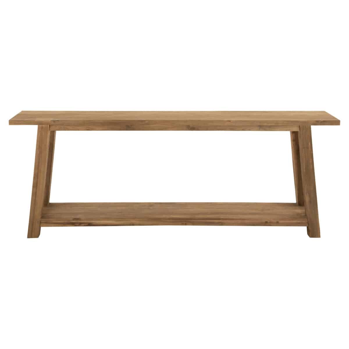 ΚΟΝΣΟΛΑ ΧΩΡΙΣ ΣΥΡΤΑΡΙ ΑΠΟ ΑΝΑΚΥΚΛΩΜΕΝΟ ΞΥΛΟ ΤΕΑΚ HM9554 240x45x91Υεκ. - Image 3