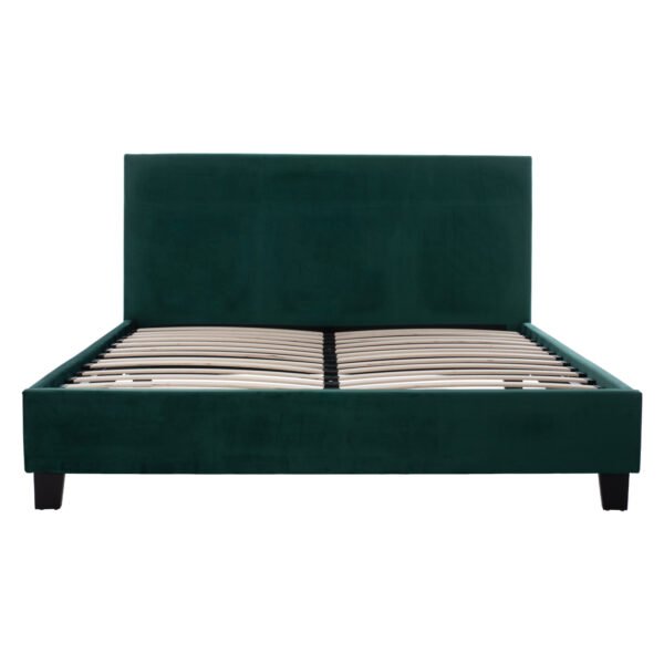 ΚΡΕΒΑΤΙ BECCA ΑΠΟ ΒΕΛΟΥΔΟ ΚΥΠΑΡΙΣΣΙ HM553.13 ΓΙΑ ΣΤΡΩΜΑ 150x200 EK. - Image 4