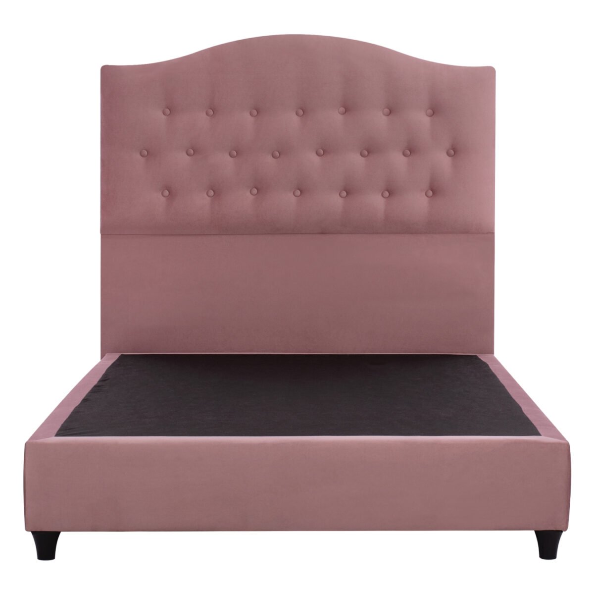 ΚΡΕΒΑΤΙ MALENA ΑΠΟ ΒΕΛΟΥΔΟ ΣΑΠΙΟ ΜΗΛΟ HM647.12 ΓΙΑ ΣΤΡΩΜΑ 120x200 εκ. - Image 4