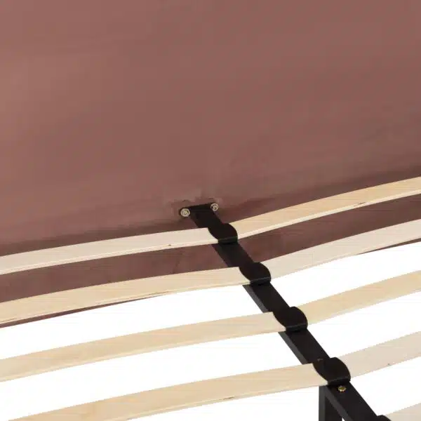 ΚΡΕΒΑΤΙ INDRA ΑΠΟ ΒΕΛΟΥΔΟ ΣΑΠΙΟ ΜΗΛΟ HM662.12 ΓΙΑ ΣΤΡΩΜΑ 160x200 EK. - Image 6