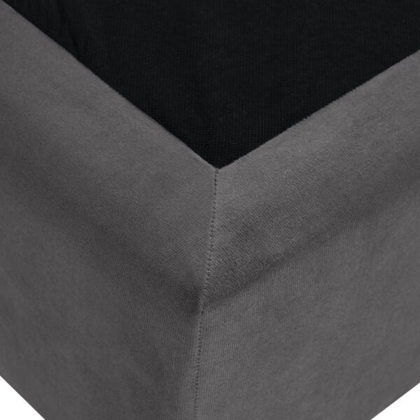 ΚΡΕΒΑΤΙ MALENA ΑΠΟ ΓΚΡΙ ΒΕΛΟΥΔΟ HM651.10 ΓΙΑ ΣΤΡΩΜΑ 90x200 εκ. - Image 6