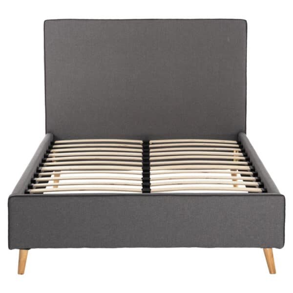 ΚΡΕΒΑΤΙ MAYLIN ΑΠΟ ΓΚΡΙ ΥΦΑΣΜΑ & ΣΚ. ΓΚΡΙ ΡΕΛΙ HM598.10 ΓΙΑ ΣΤΡΩΜΑ 120x200 EK. - Image 4