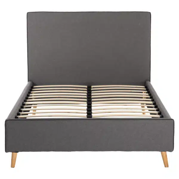 ΚΡΕΒΑΤΙ MAYLIN ΑΠΟ ΓΚΡΙ ΥΦΑΣΜΑ & ΣΚ. ΓΚΡΙ ΡΕΛΙ HM598.10 ΓΙΑ ΣΤΡΩΜΑ 120x200 EK. - Image 4