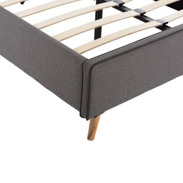 ΚΡΕΒΑΤΙ MAYLIN ΑΠΟ ΓΚΡΙ ΥΦΑΣΜΑ & ΣΚ. ΓΚΡΙ ΡΕΛΙ HM598.10 ΓΙΑ ΣΤΡΩΜΑ 120x200 EK. - Image 6