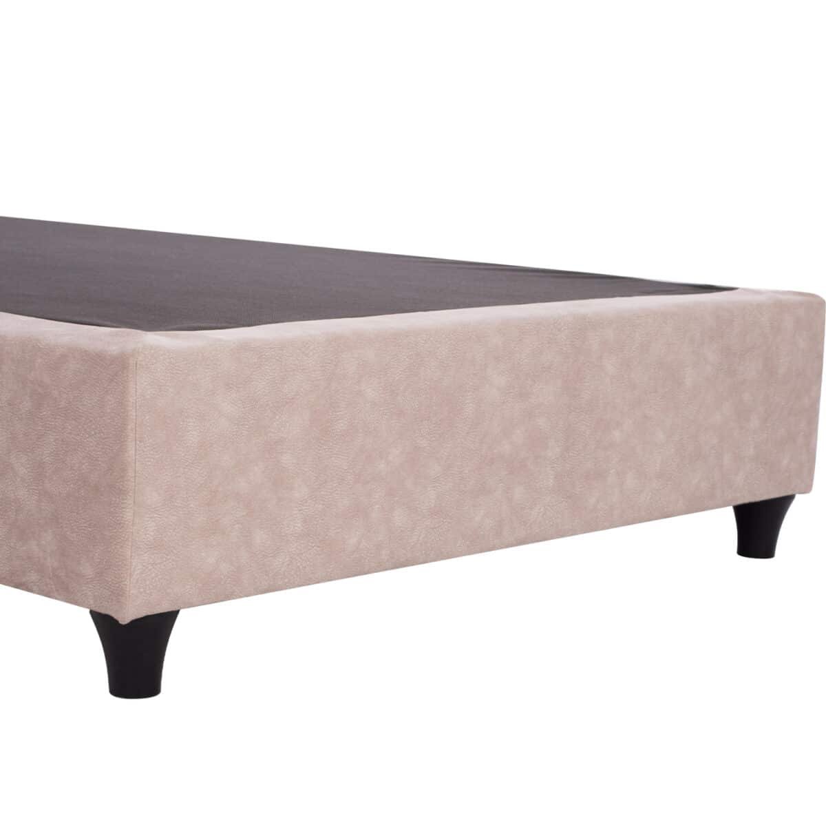 ΚΡΕΒΑΤΙ MALENA ΑΠΟ ΜΠΕΖ ΥΦΑΣΜΑ NUBUCK HM647.22 ΓΙΑ ΣΤΡΩΜΑ 120x200 εκ. - Image 6