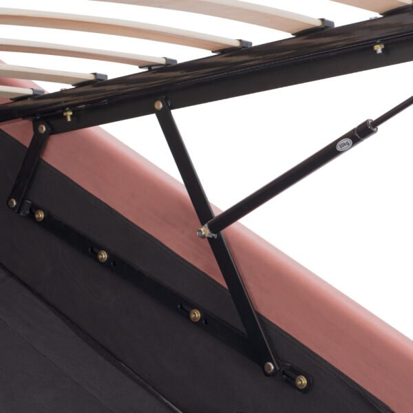 ΚΡΕΒΑΤΙ ODELIA ΒΕΛΟΥΔΟ ΣΑΠΙΟ ΜΗΛΟ ΜΕ ΑΠΟΘΗΚΕΥΤΙΚΟ ΧΩΡΟ 160x200 εκ. HM581.02 - Image 9