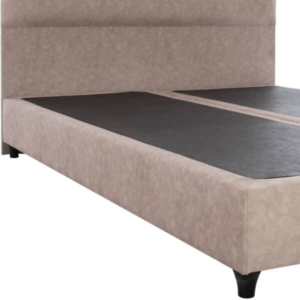 ΚΡΕΒΑΤΙ HM637.22 DOLORES ΜΠΕΖ ΥΦΑΣΜΑ τ.NUBUCK, 150x200 εκ. - Image 7