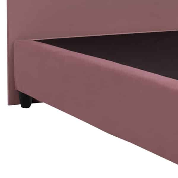 ΚΡΕΒΑΤΙ HM648.12 DOLORES, ΣΑΠΙΟ ΜΗΛΟ ΒΕΛΟΥΔΟ, 120x200 εκ. - Image 5