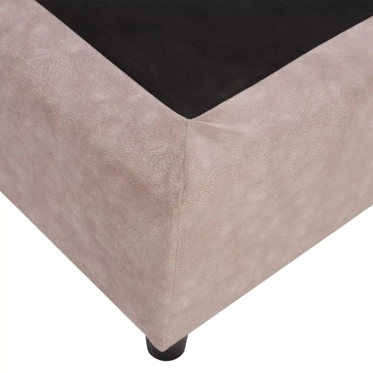 ΚΡΕΒΑΤΙ HM648.22 DOLORES, ΜΠΕΖ ΥΦΑΣΜΑ τ.NUBUCK, 120x200 εκ. - Image 5