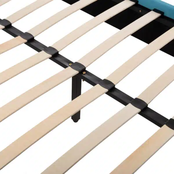 ΚΡΕΒΑΤΙ MAYLIN ΜΕ ΤΙΡΚΟΥΑΖ ΒΕΛΟΥΔΟ HM598.08 ΓΙΑ ΣΤΡΩΜΑ 120x200 EK. - Image 9