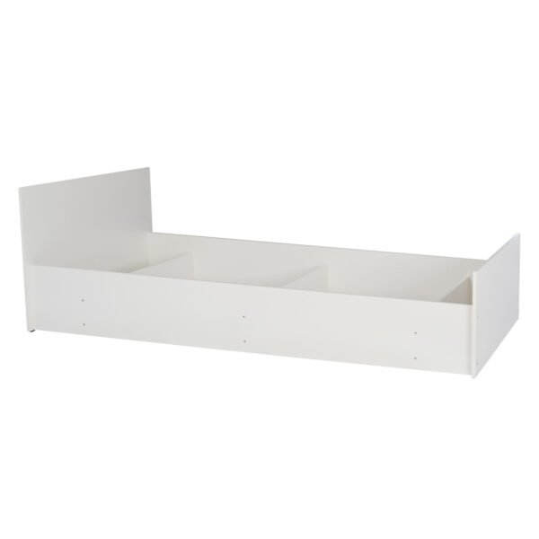 ΚΡΕΒΑΤΙ ADLER ΜΕΛΑΜΙΝΗΣ ΜΟΝΟ ΓΙΑ ΣΤΡΩΜΑ 90Χ200εκ. ΛΕΥΚΟ HM2433.03 - Image 4