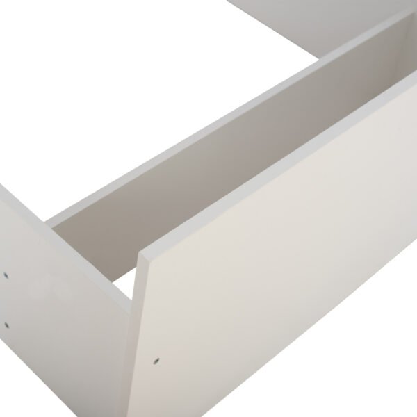 ΚΡΕΒΑΤΙ ADLER ΜΕΛΑΜΙΝΗΣ ΜΟΝΟ ΓΙΑ ΣΤΡΩΜΑ 90Χ200εκ. ΛΕΥΚΟ HM2433.03 - Image 9