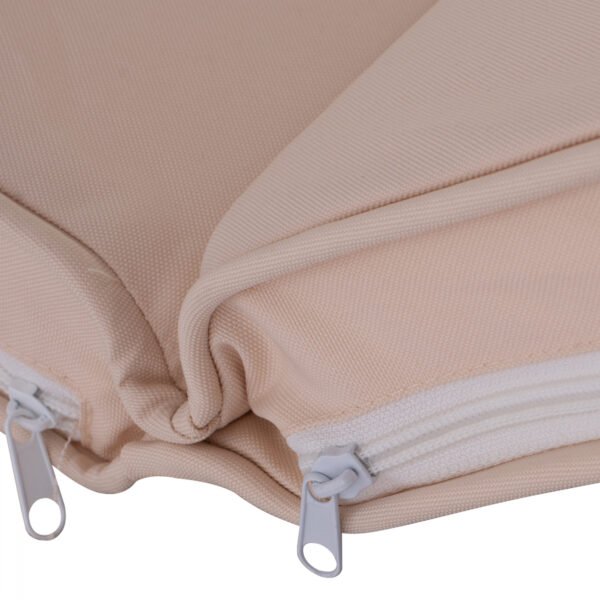 ΜΑΞΙΛΑΡΙ ΚΑΡΕΚΛΑΣ POLYESTER CHIOS ΜΠΕΖ HM11239.01P 47X7X97εκ. - Image 7