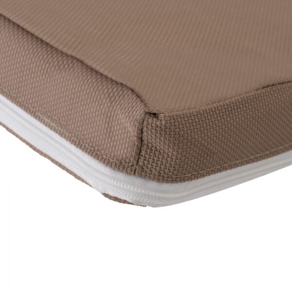 ΜΑΞΙΛΑΡΙ ΞΑΠΛΩΣΤΡΑΣ TEXTILENE 600gr/m2 2X1 SIFNOS ΜΟΚΑ HM11234.04T 196(117+1+78)x58x6 εκ. - Image 5