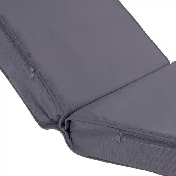 ΜΑΞΙΛΑΡΙ ΞΑΠΛΩΣΤΡΑΣ TEXTILENE 600gr/m2 SIFNOS ΓΚΡΙ HM11237.30T 194x70x11Yεκ. - Image 6