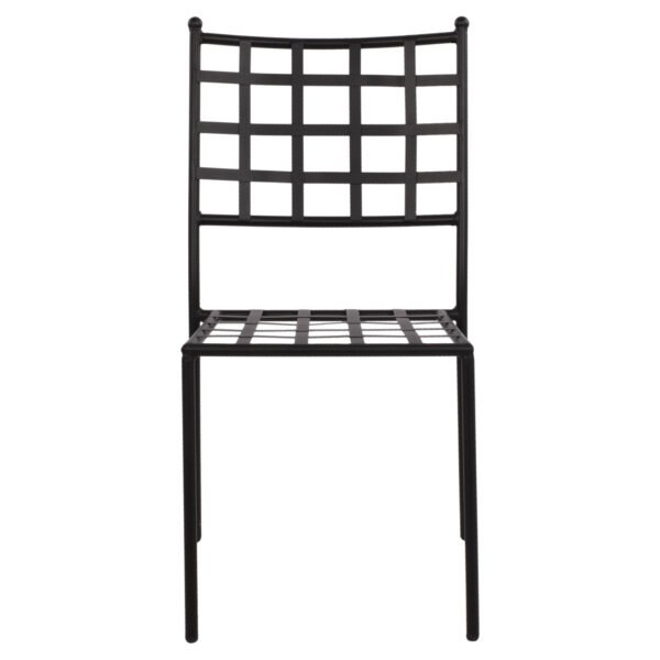 ΜΕΤΑΛΛΙΚΗ ΚΑΡΕΚΛΑ EMERY HM5509 ΣΕ ΜΑΥΡΗ ΑΠΟΧΡΩΣΗ 46x58x88  cm - Image 3