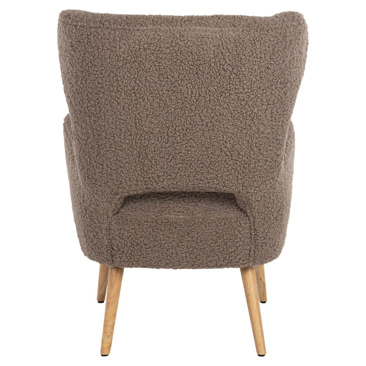 ΜΠΕΡΖΕΡΑ ΠΟΛΥΘΡΟΝΑ MYLIE ΜΠΟΥΚΛΕ ΥΦΑΣΜΑ ΚΑΦΕ ΑΝΟΙΧΤΟ HM8394.25 67x75x93Υ εκ. - Image 6