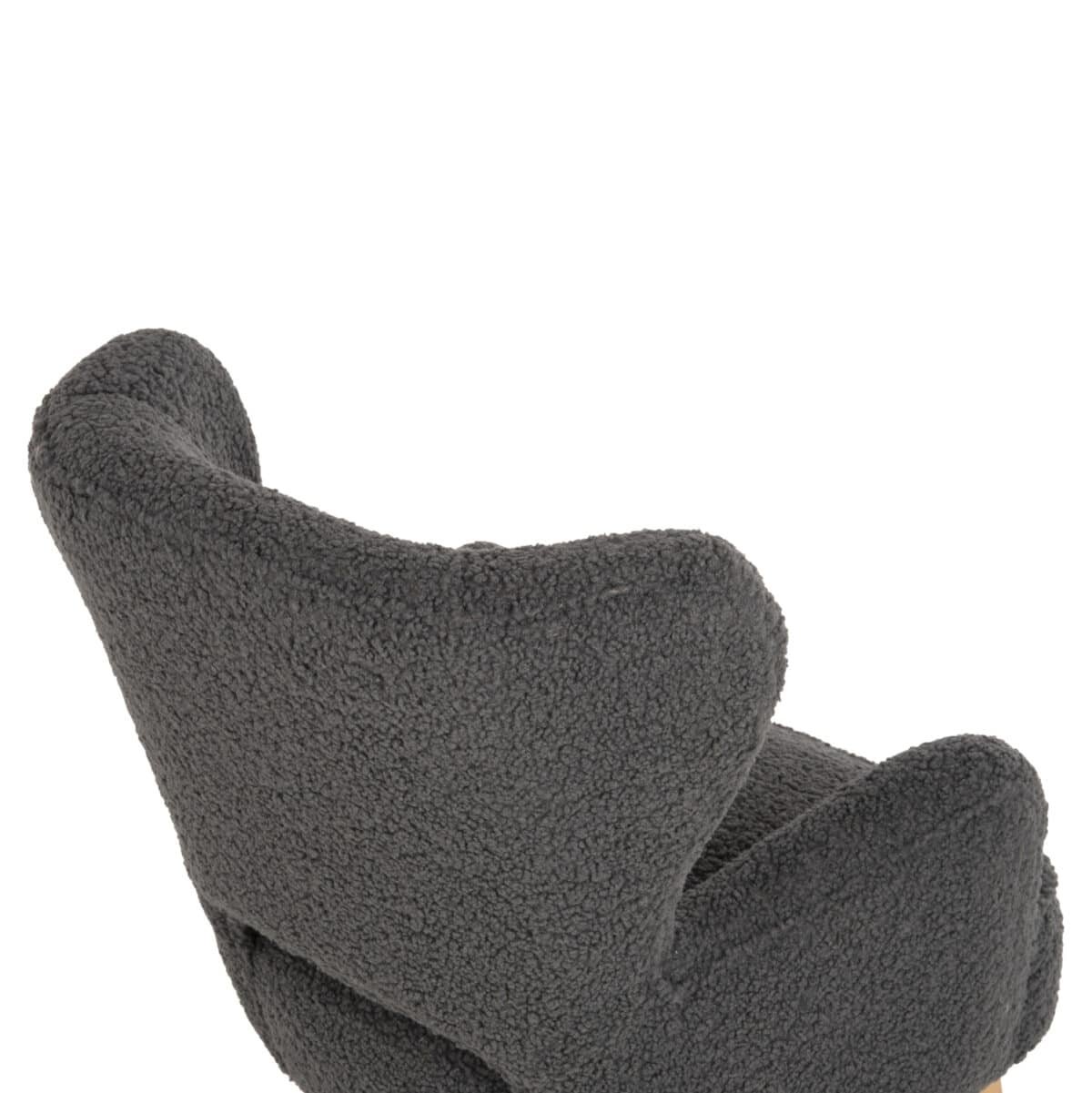 ΜΠΕΡΖΕΡΑ ΠΟΛΥΘΡΟΝΑ MYLIE ΓΚΡΙ ΜΠΟΥΚΛΕ HM8394.21 66X75X93Υ εκ. - Image 9