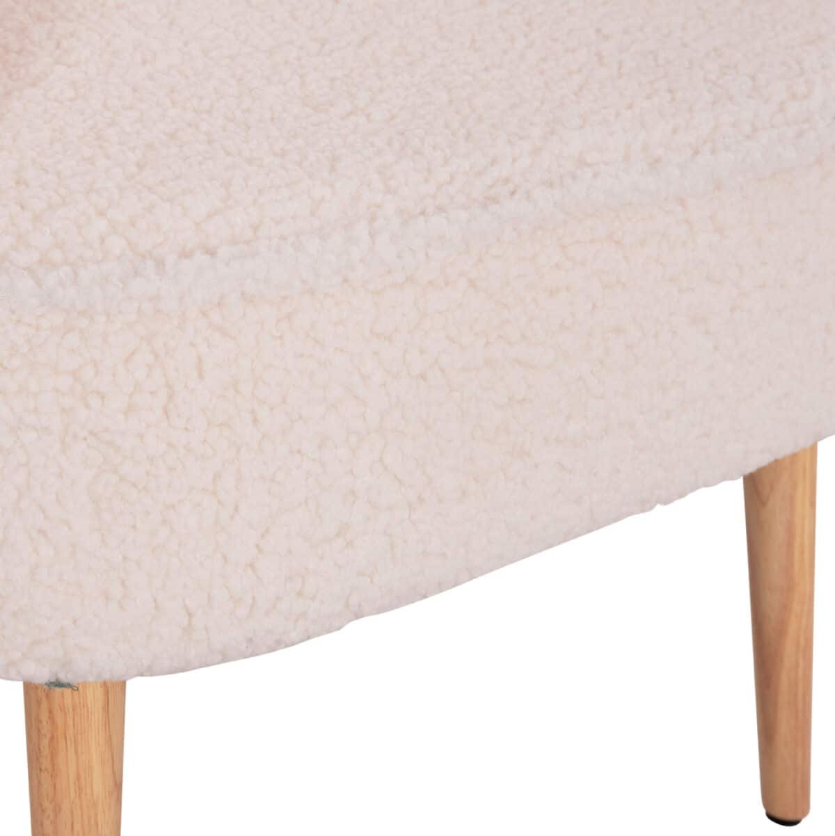 ΜΠΕΡΖΕΡΑ ΠΟΛΥΘΡΟΝΑ MYLIE ΛΕΥΚΟ ΜΠΟΥΚΛΕ HM8394.23 66x76x90Υ εκ. - Image 9