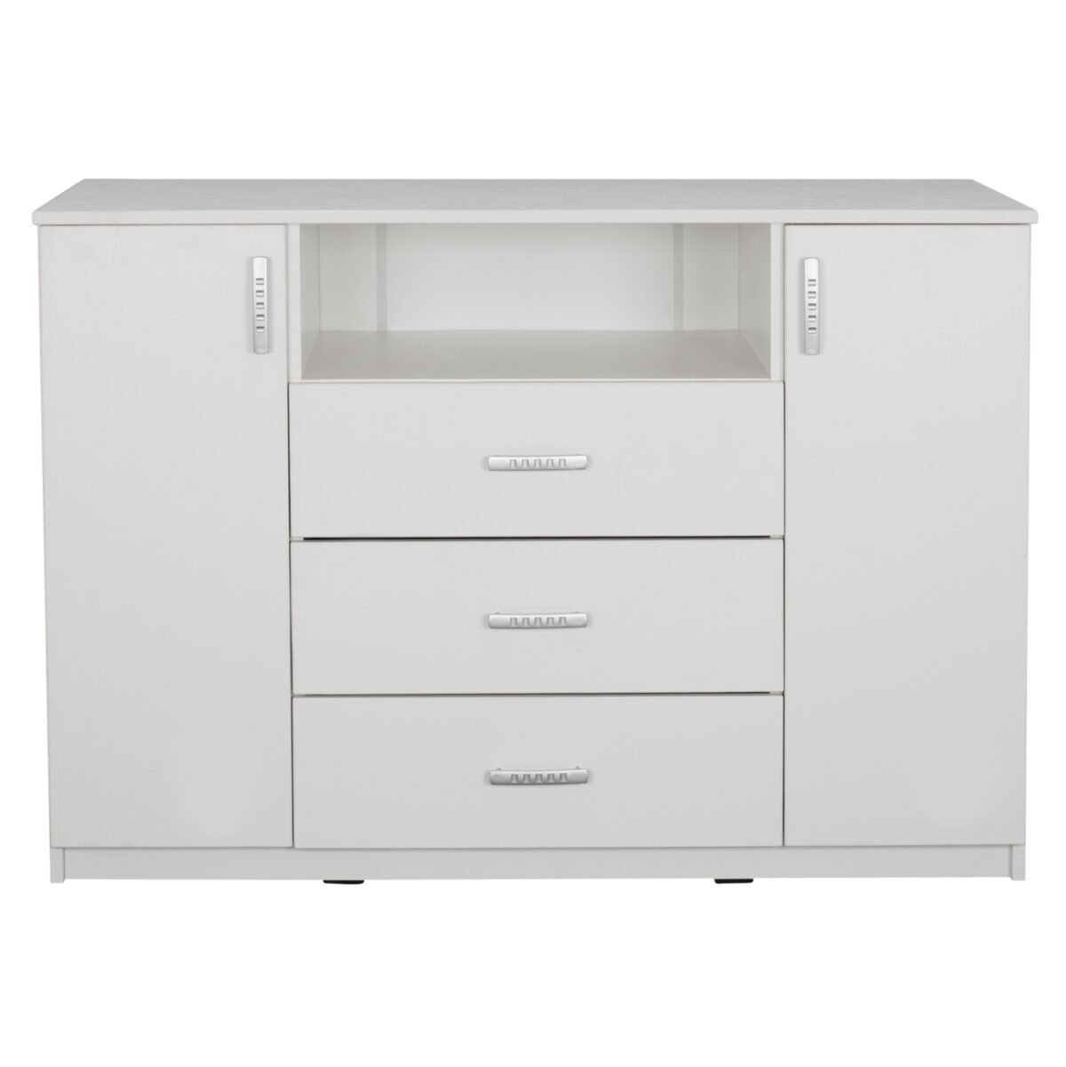 ΜΠΟΥΦΕΣ ΜΕ 2 ΝΤΟΥΛΑΠΙΑ Κ 3 ΣΥΡΤΑΡΙΑ ADLER ΛΕΥΚΟΣ HM2430.03 120X45X85Y εκ. - Image 3