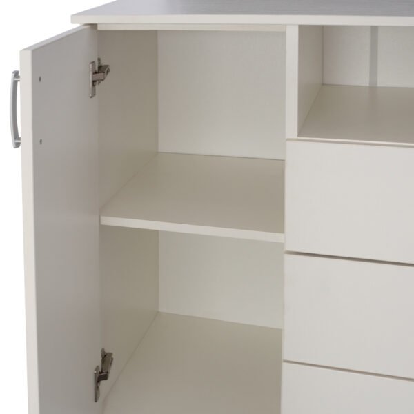 ΜΠΟΥΦΕΣ ΜΕ 2 ΝΤΟΥΛΑΠΙΑ Κ 3 ΣΥΡΤΑΡΙΑ ADLER ΛΕΥΚΟΣ HM2430.03 120X45X85Y εκ. - Image 6