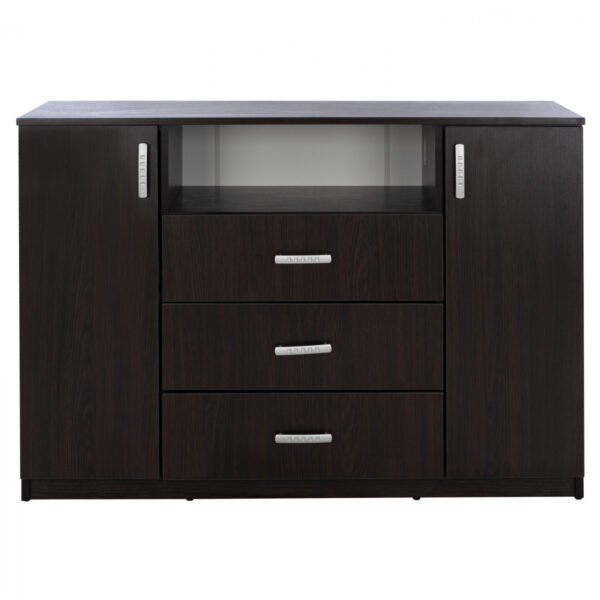 ΜΠΟΥΦΕΣ ΜΕ 2 ΝΤΟΥΛΑΠΙΑ Κ 3 ΣΥΡΤΑΡΙΑ ADLER WENGE HM2430.02 120X45X85Y εκ. - Image 3