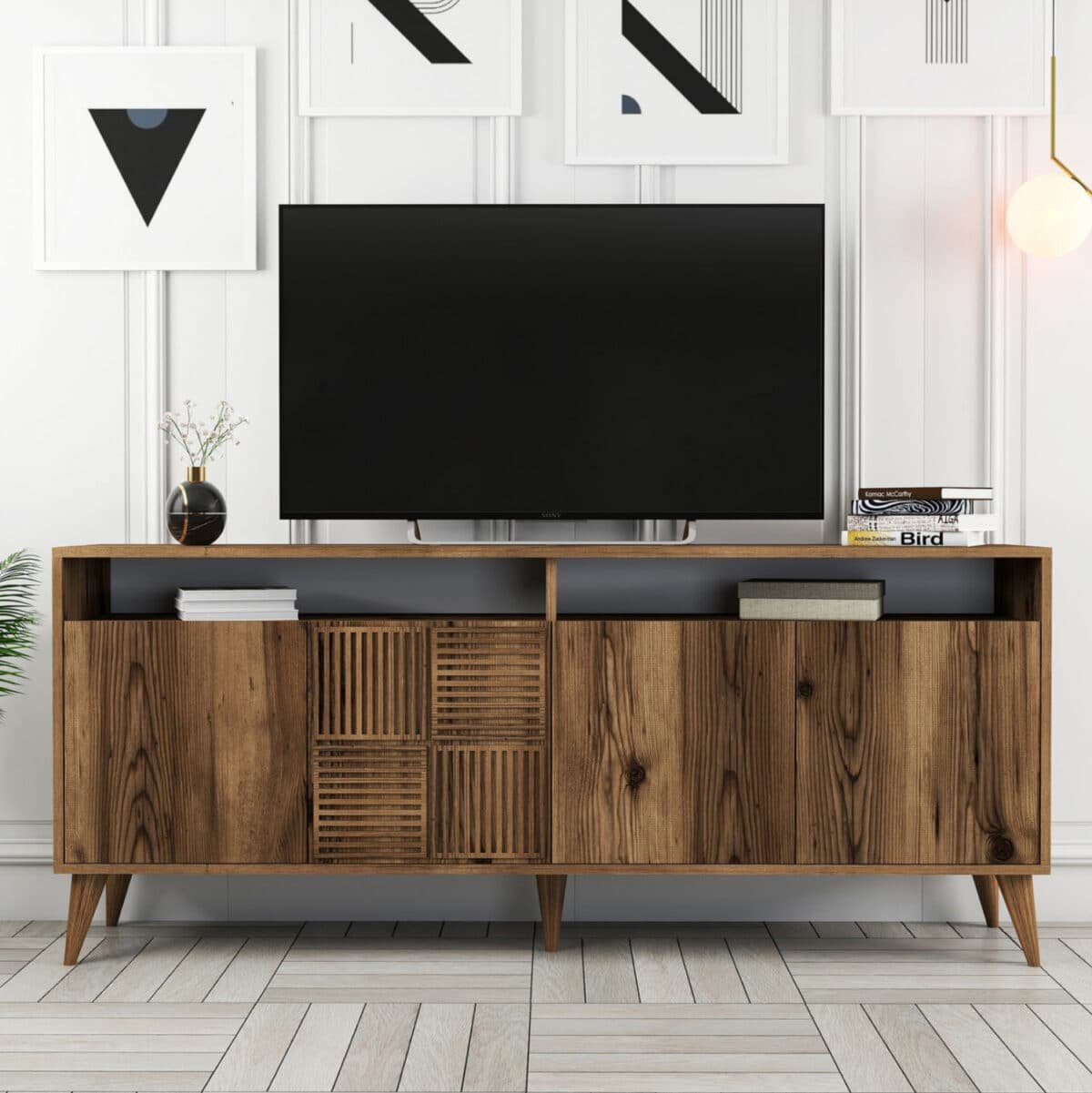 ΜΠΟΥΦΕΣ ΜΕΛΑΜΙΝΗΣ ΚΑΡΥΔΙ HM9431.04 180x35x78.6Υεκ. - Image 5