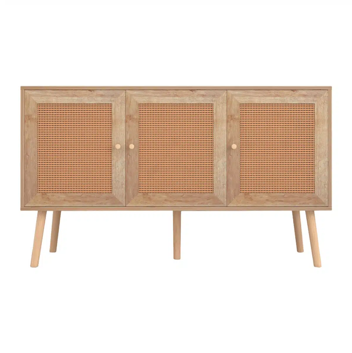 ΜΠΟΥΦΕΣ ΜΕΛΑΜΙΝΗΣ COLM- ΣΥΝΘ. RATTAN ΣΤΙΣ ΠΟΡΤΕΣ HM9220.11 120Χ39Χ70Υεκ. - Image 3