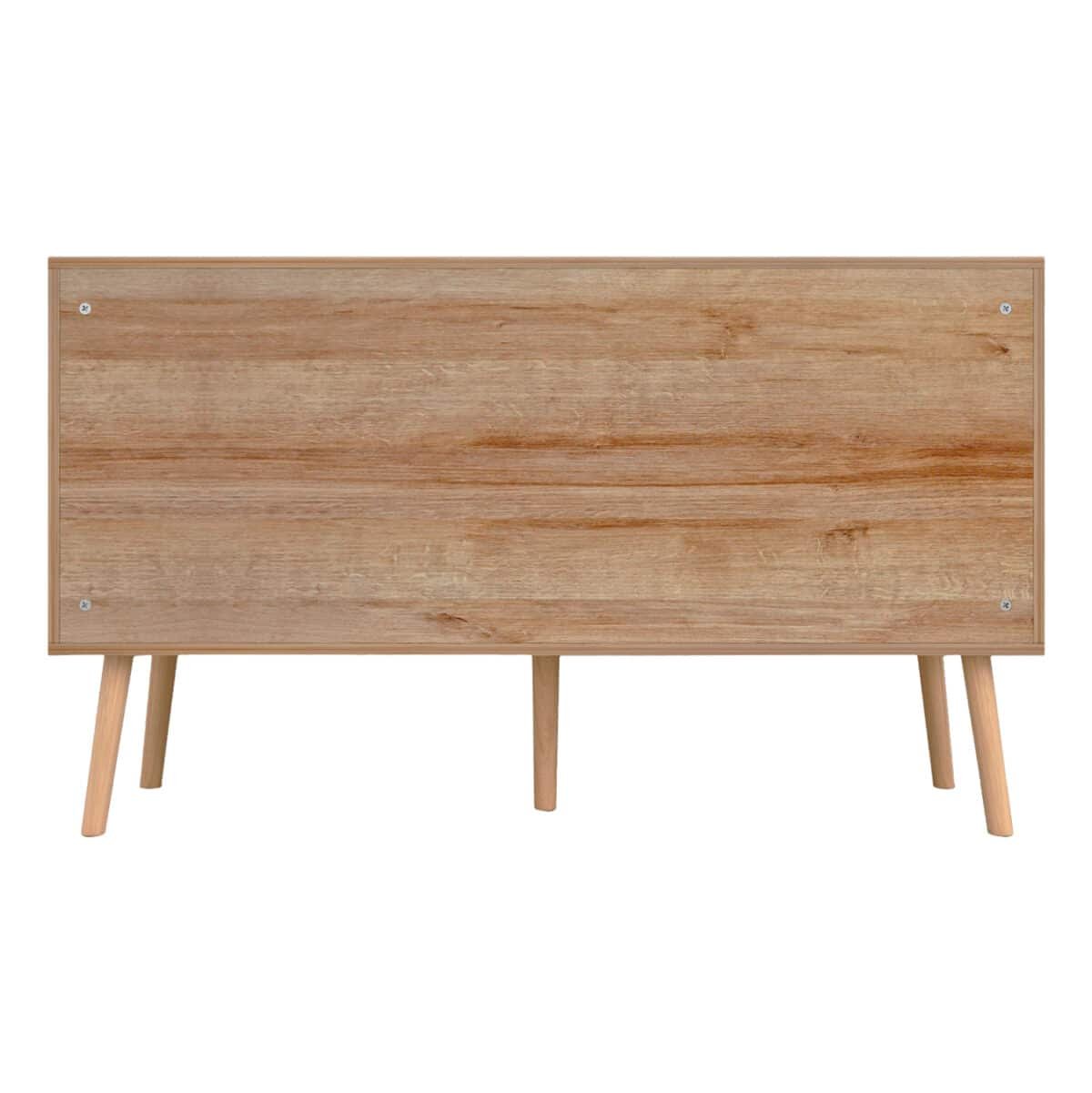 ΜΠΟΥΦΕΣ ΜΕΛΑΜΙΝΗΣ COLM- ΣΥΝΘ. RATTAN ΣΤΙΣ ΠΟΡΤΕΣ HM9220.11 120Χ39Χ70Υεκ. - Image 5